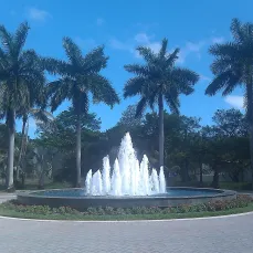 Fountain at the University of Miami